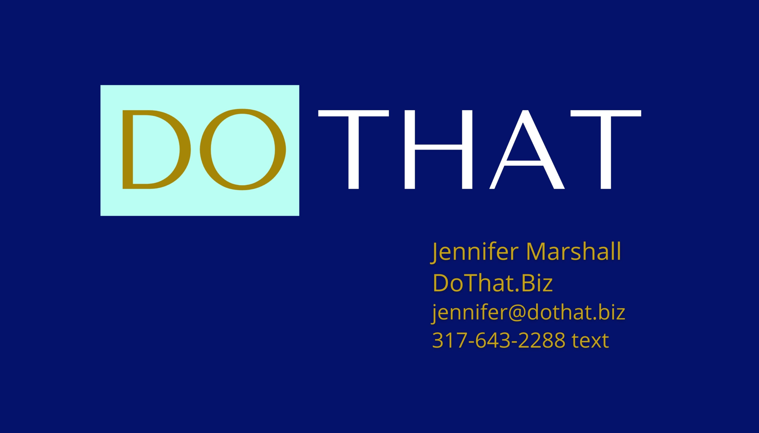 Do That Business Card